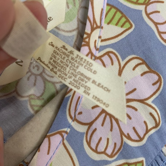 Matilda Jane cottage core‎ smocked  floral ruffle cap sleeve midi dress. Size L - Picture 11 of 11